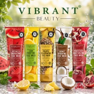 Vibrant Beauty Face Washes Deal (Pack of 5) 200ml Each