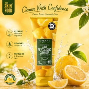 Vibrant Beauty Lemon Revitalizing Cleanser (200ml)