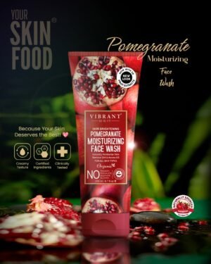 Vibrant Beauty Pomegranate Moisturizing Face Wash (200ml)