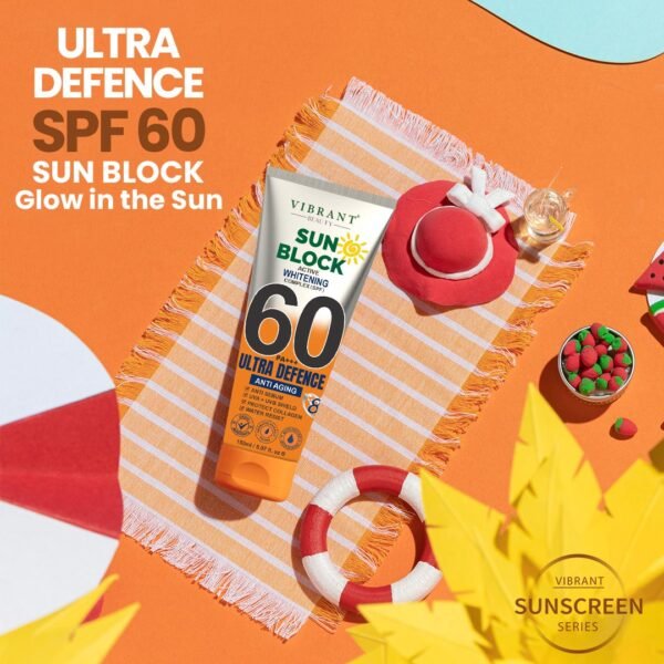 Vibrant Beauty Sunblock SPF60+ Ultra Radiance (150ml)