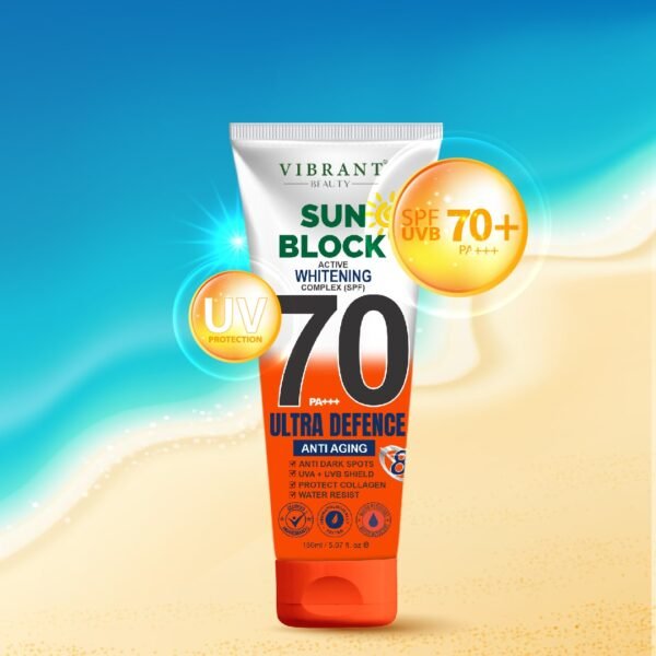 Vibrant Beauty Sunblock Ultra Defense Deal (Pack of 4) 150ml Each - Image 4