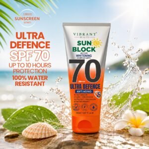 Vibrant Beauty Sunblock SPF70+ Ultra Defense (150ml)