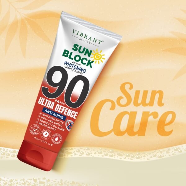 Vibrant Beauty Sunblock Ultra Defense Deal (Pack of 4) 150ml Each - Image 5