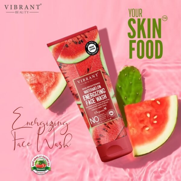 Vibrant Beauty Water Melon Energizing Face Wash (200ml)