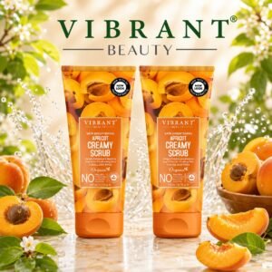 Vibrant Beauty Apricot Creamy Scrub (200ml) Combo Pack