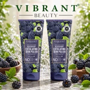 Vibrant Beauty Blackberry Exfoliating Skin Polish (200ml) Combo Pack