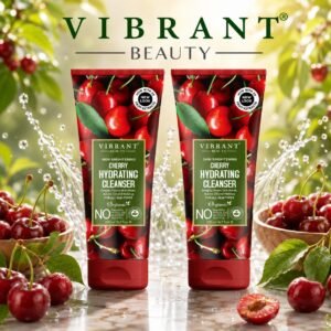 Vibrant Beauty Cherry Hydrating Cleanser (200ml) Combo Pack