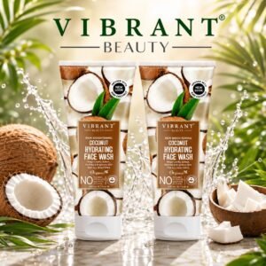 Vibrant Beauty Coconut Hydrating Face Wash (200ml) Combo Pack