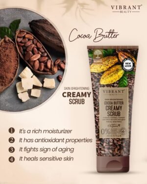 Vibrant Beauty Cocoa Butter Creamy Scrub (200ml)