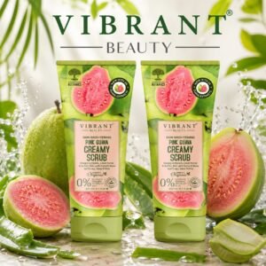 Vibrant Beauty Pink Guava Creamy Scrub (200ml) Combo Pack