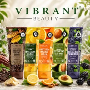 Vibrant Beauty Complete Skincare Essentials Facial Kit (Pack of 5)
