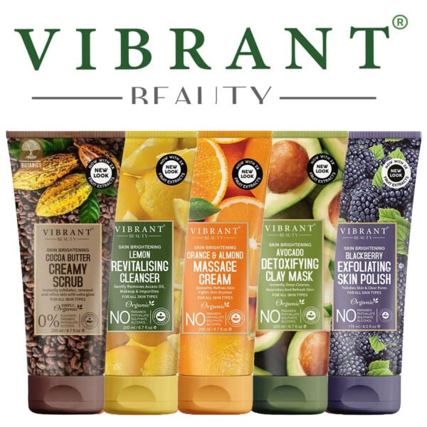 Vibrant Beauty Complete Skincare Essentials Facial Kit (Pack of 5)