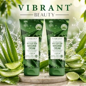 Vibrant Beauty Wild Aloe Vera Massage Cream (200ml) Combo Pack