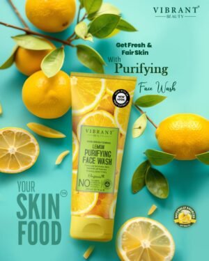 Vibrant Beauty Lemon Purifying Face Wash (100ml)